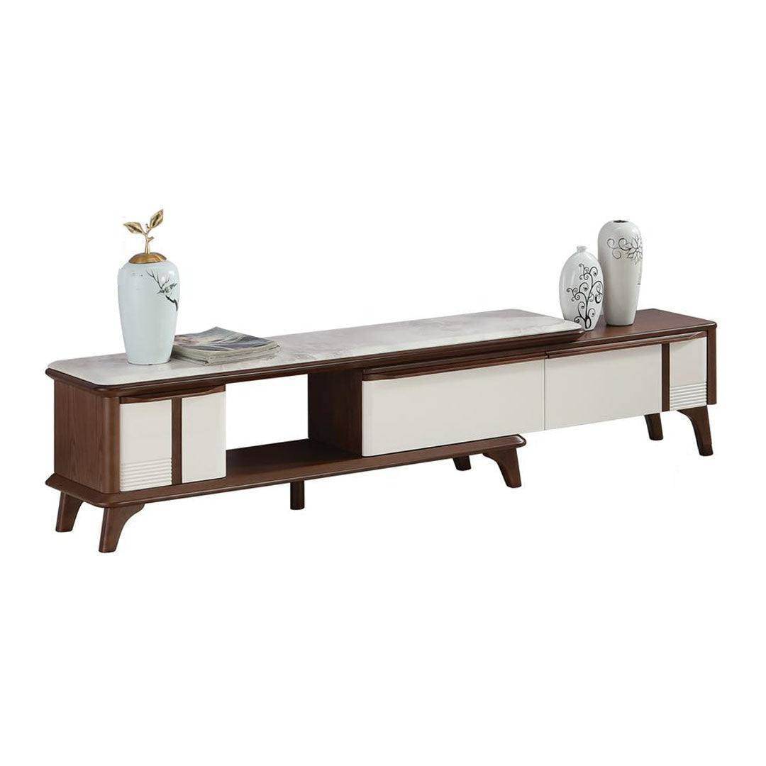 Mazen Marble Extendable Tv Console Singapore