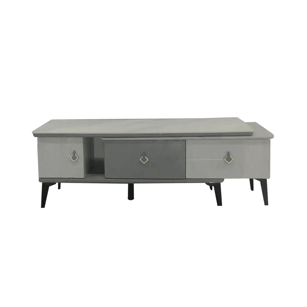 Melissa Glossy Sintered Stone TV Console Singapore