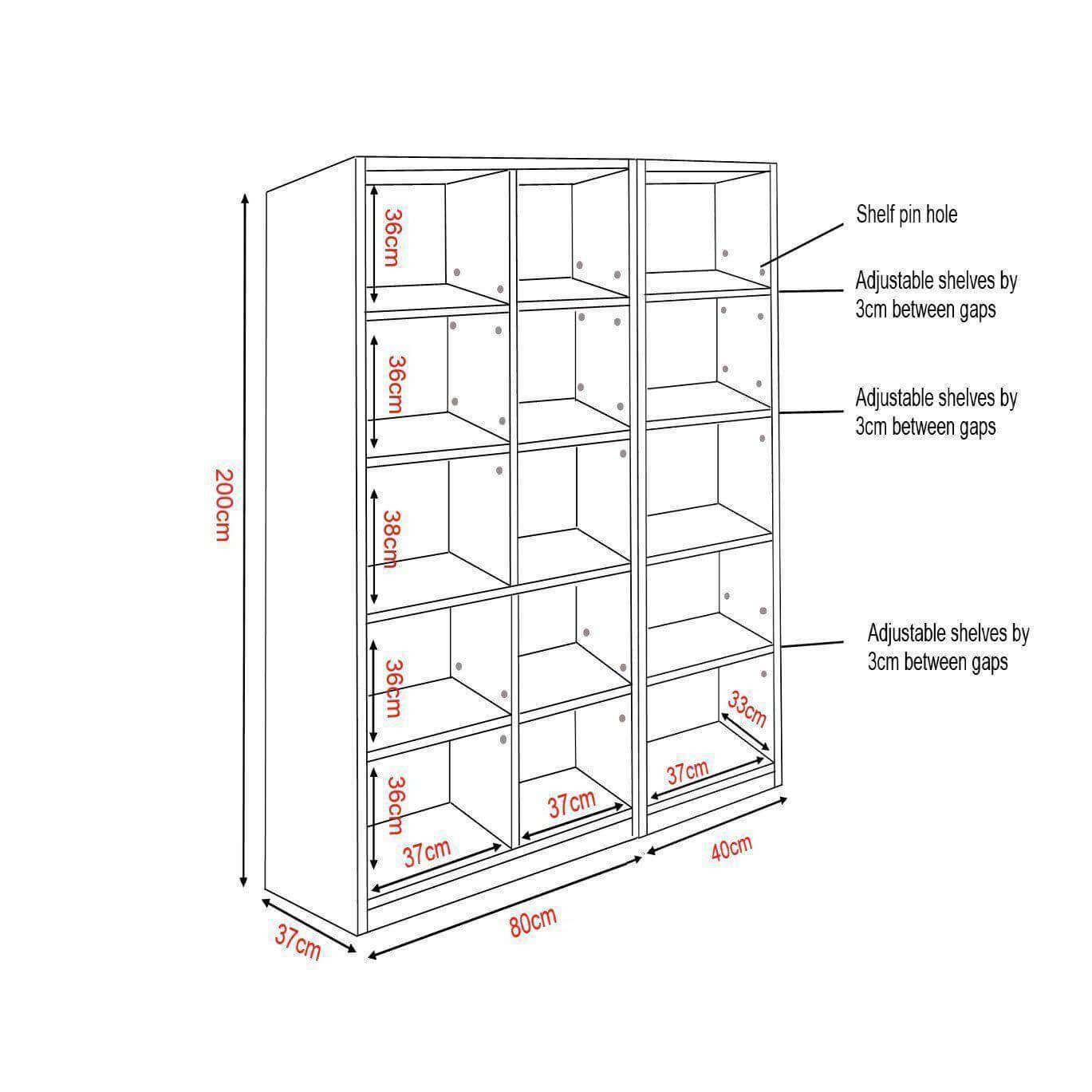 Micah VII Bookshelf Singapore