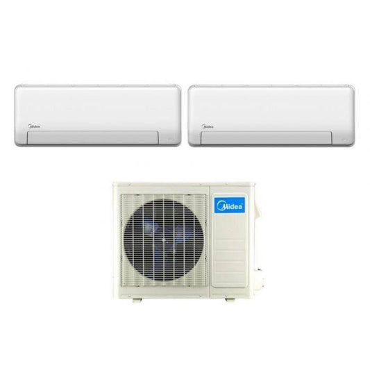 Midea System 2 Aircon MAE-3M21D-1XMSEID-09(S)-1XMSEID-12(S) <br> 1 x 9000 BTU 1 x 12000 BTU Singapore