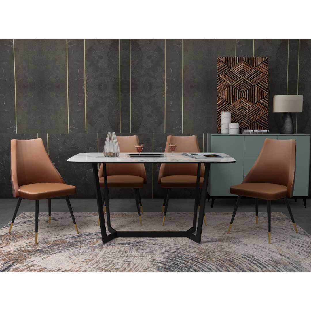 Miguel Sintered Stone Dining Table (140cm/160cm/180cm) Singapore