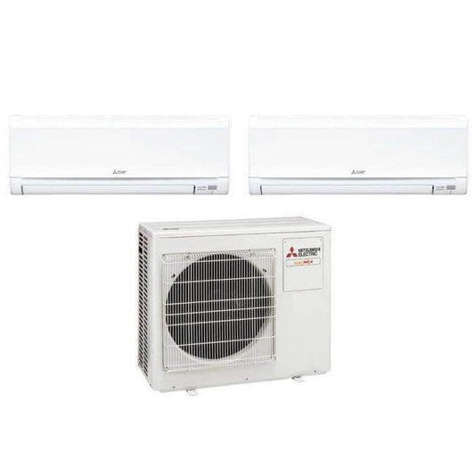 Mitsubishi System 2 Aircon MXY2H20VF-1XMSXYFP10VG-1XMSXYFP13VG <br> 1 x 9000 BTU 1 x 12000 BTU Singapore