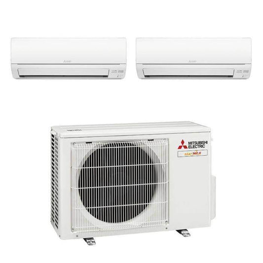 Mitsubishi System 2 Aircon MXY2H20VF-2XMSXYFP10VG 2 x 9000 BTU Singapore