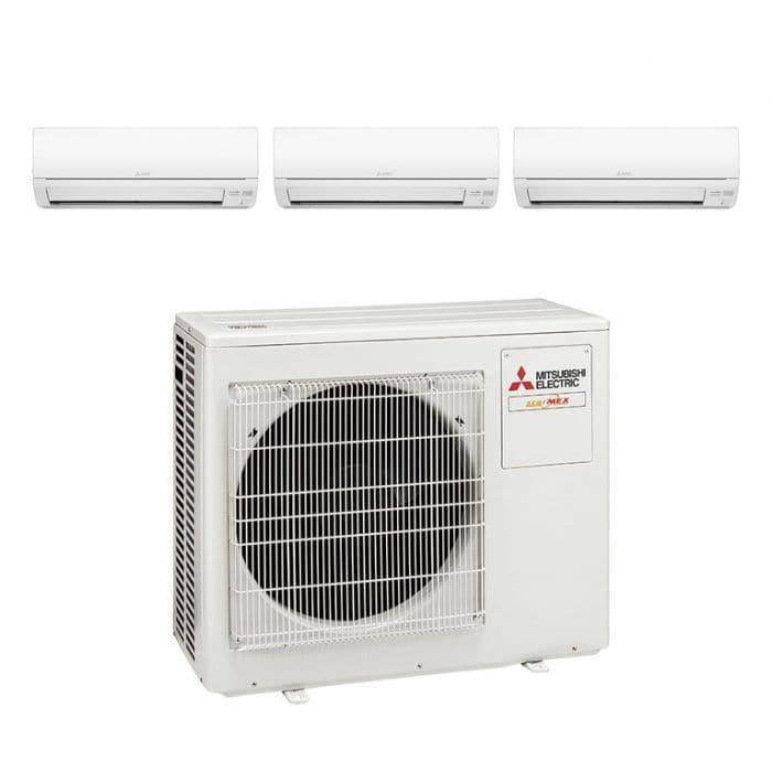 Mitsubishi System 3 Aircon MXY3G28VA2-2XMSXYFP10VG-1XMSXYFP20VG <br> 2 x 9000 BTU 1 x 20000 BTU Singapore