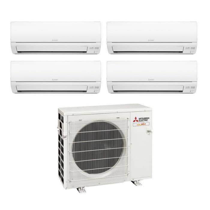 Mitsubishi System 4 Aircon MXY4H38VG-3XMSXYFP10VG-1XMSXYFP13VG <br> 3 x 9000 BTU 1 x 12000 BTU Singapore