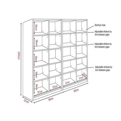 Moselle 4 Door Bookshelf Singapore