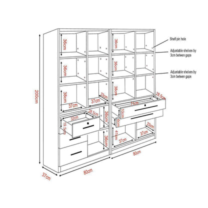 Moselle III Bookshelf Singapore