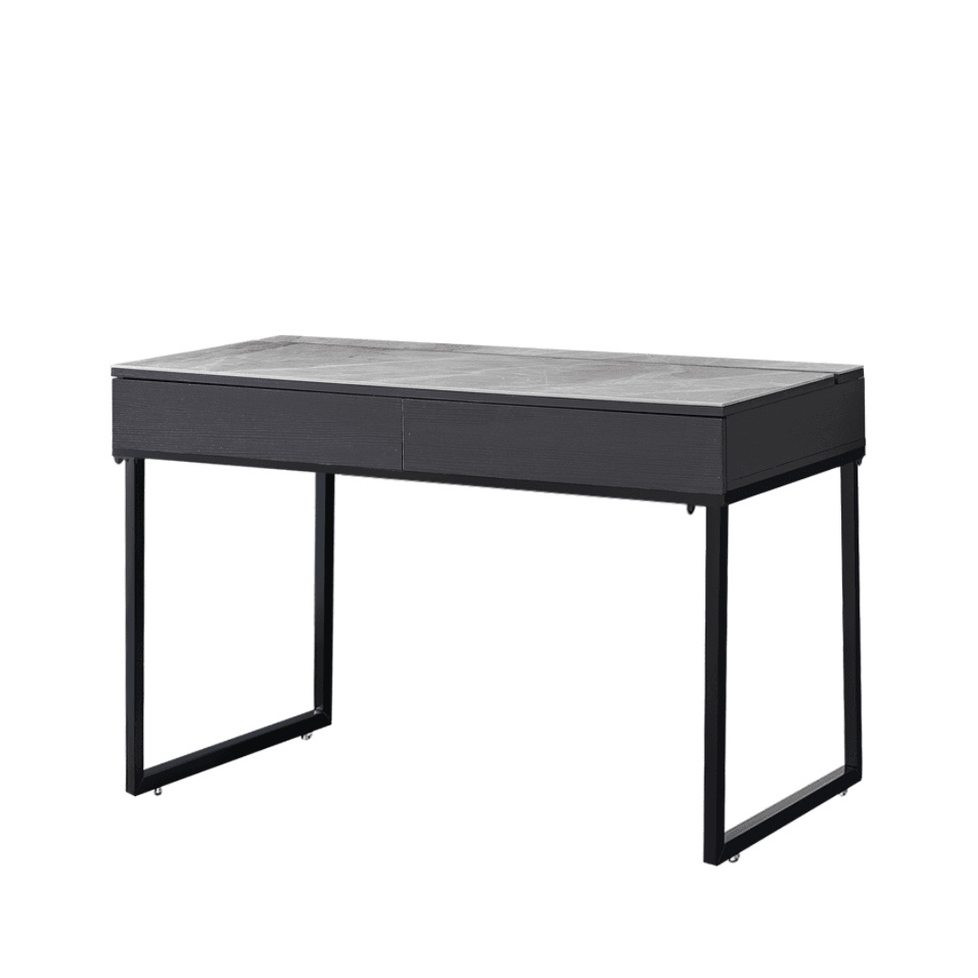 Muriel Glossy Sintered Stone Study Table (100cm/120cm) Singapore