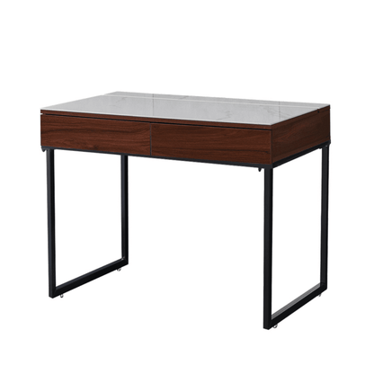 Muriel Glossy Sintered Stone Study Table (100cm/120cm) Singapore