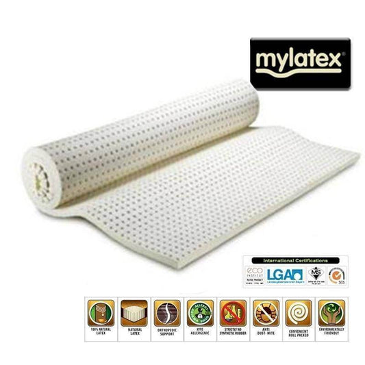 Mylatex Natual Latex Topper (2") Singapore