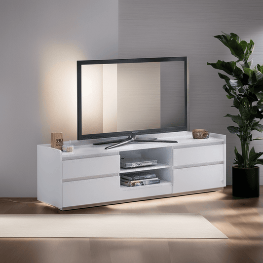 Narella White TV Console Singapore