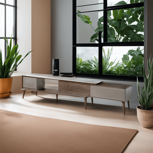 Oberon Extendable TV Console Singapore