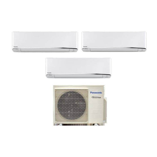 Panasonic System 3 Aircon CU3XU28YBZ-1XCSXU12XKZW-2XCSXU9XKZW <br> 1 x 12000 2 x 9000 BTU Singapore