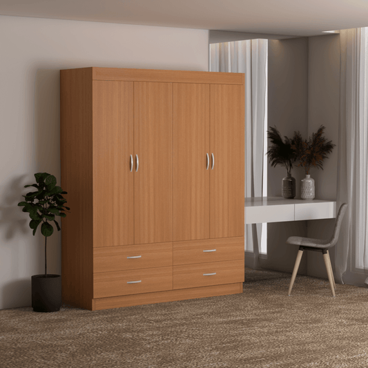 Quincy 4 Door Open Wardrobe Singapore