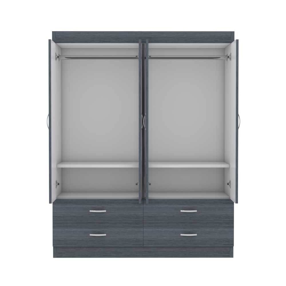 Quincy 4 Door Open Wardrobe Singapore