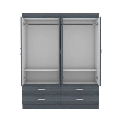 Quincy 4 Door Open Wardrobe Singapore