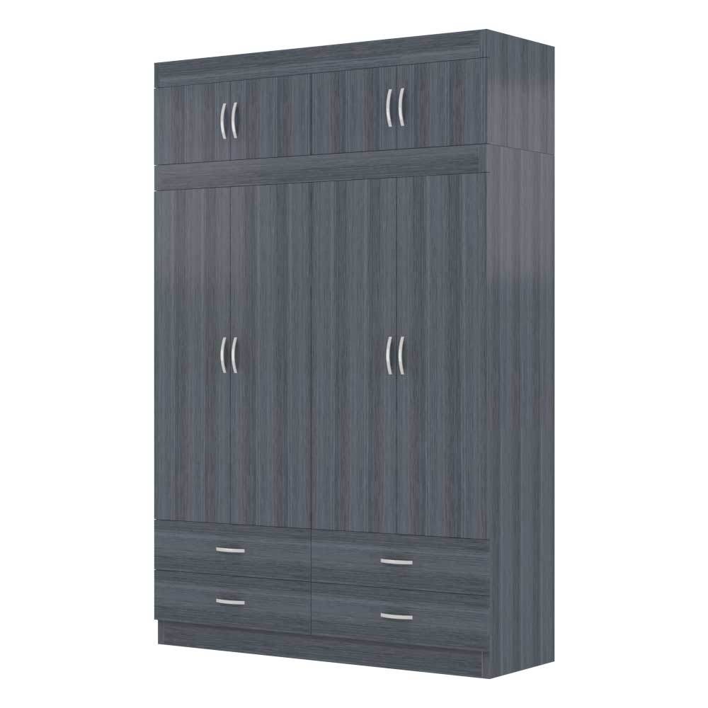 Quincy 4 Door Open Wardrobe with Top Singapore