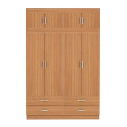 Quincy 4 Door Open Wardrobe with Top Singapore