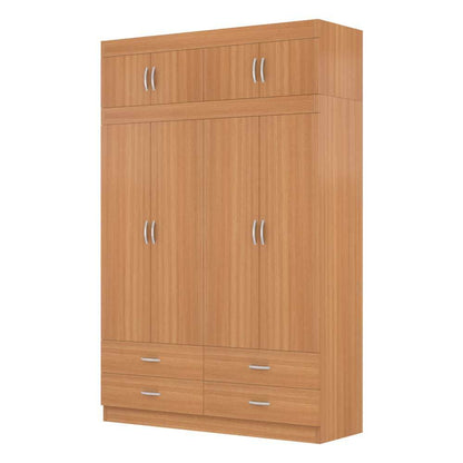 Quincy 4 Door Open Wardrobe with Top Singapore