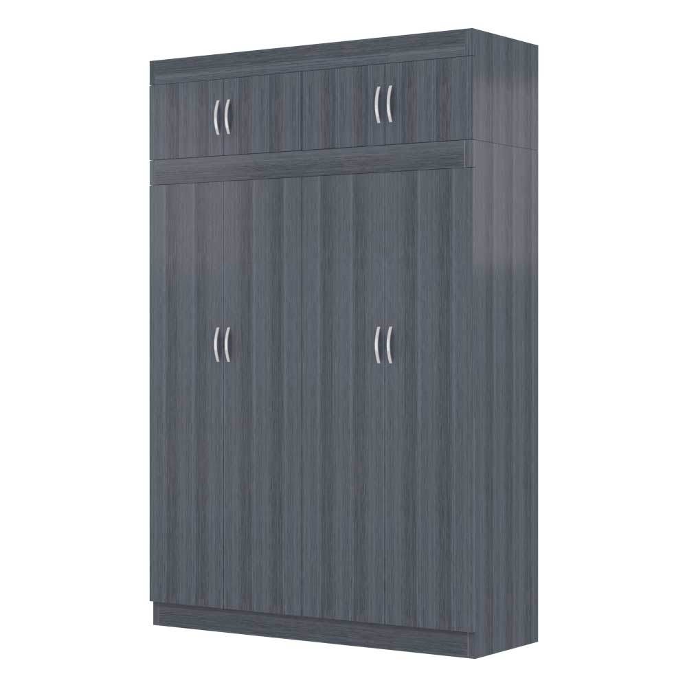 Quinn 4 Door Open Wardrobe with Top Singapore