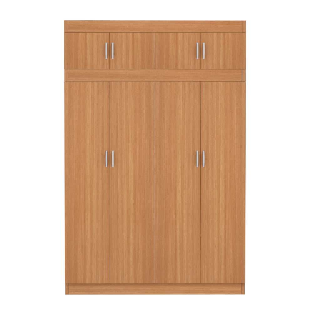 Quinn 4 Door Open Wardrobe with Top Singapore