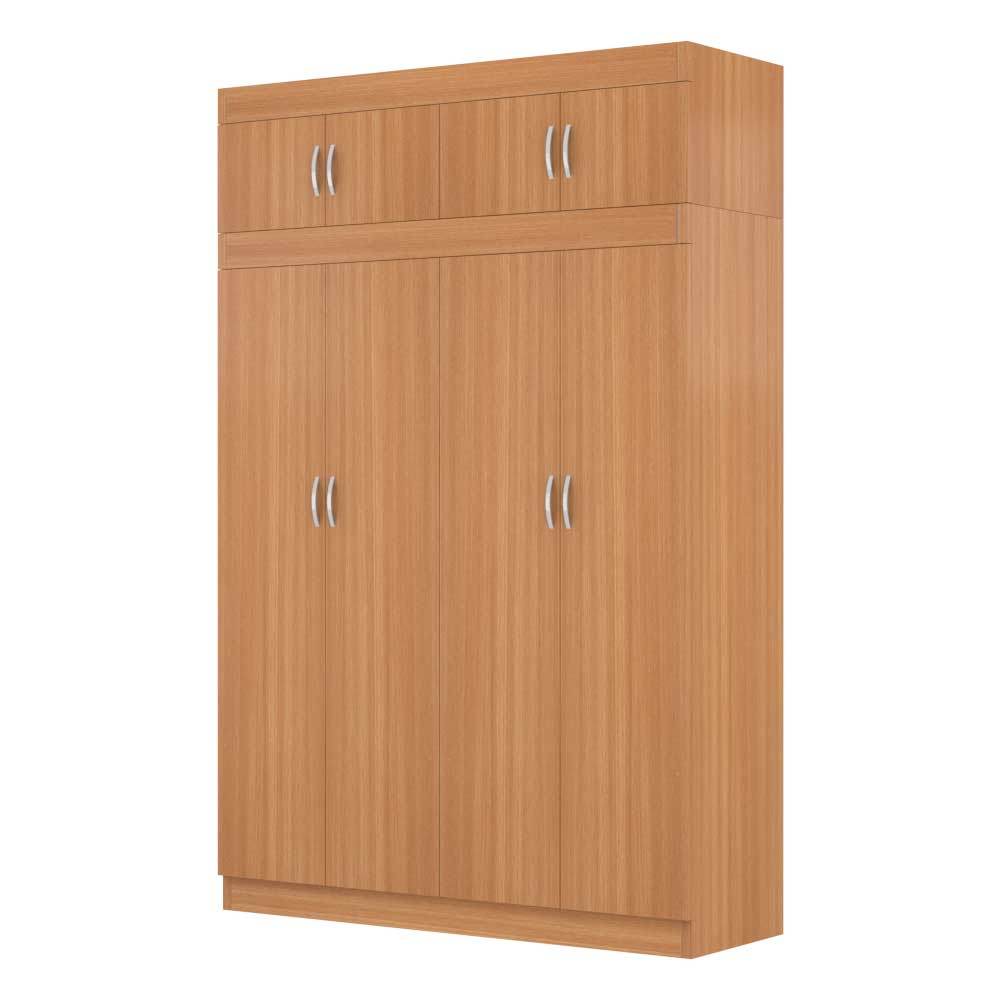 Quinn 4 Door Open Wardrobe with Top Singapore