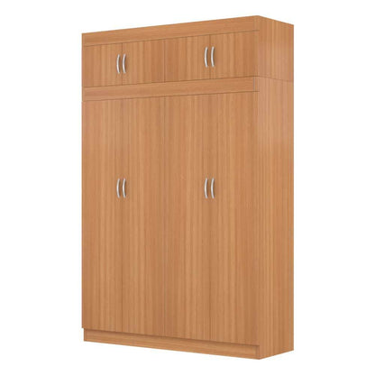 Quinn 4 Door Open Wardrobe with Top Singapore