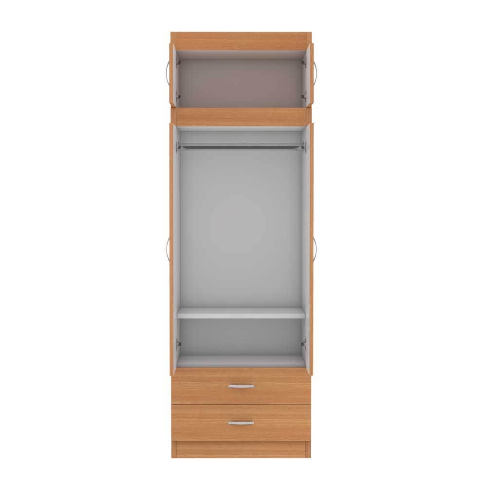 Quinton 2 Door Open Wardrobe with Top Singapore