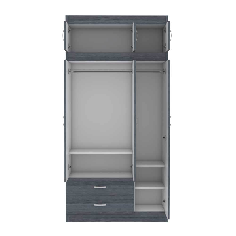 Quinton 3 Door Open Wardrobe with Top Singapore