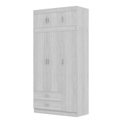 Quinton 3 Door Open Wardrobe with Top Singapore