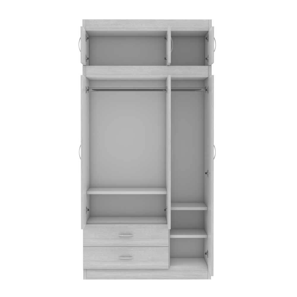 Quinton 3 Door Open Wardrobe with Top Singapore