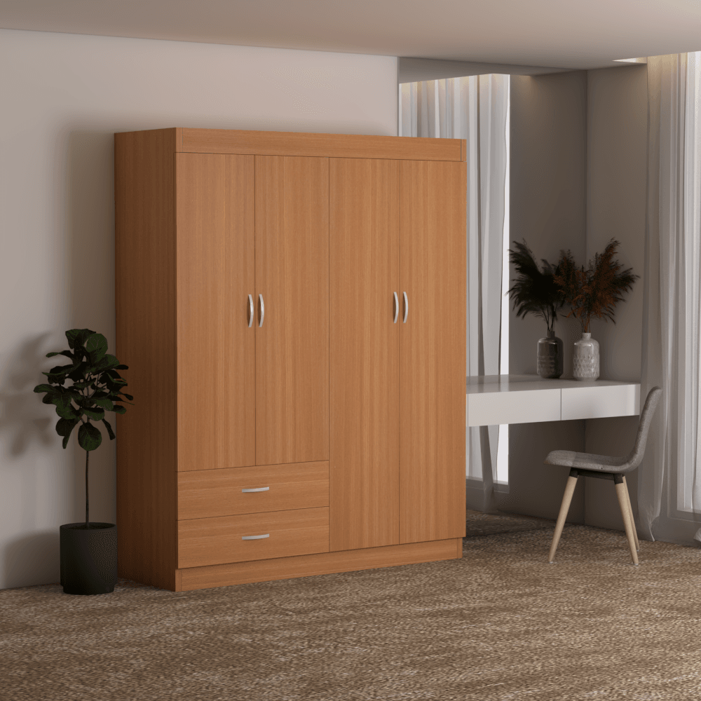 Quinton 4 Door Open Wardrobe Singapore