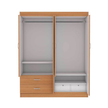 Quinton 4 Door Open Wardrobe Singapore