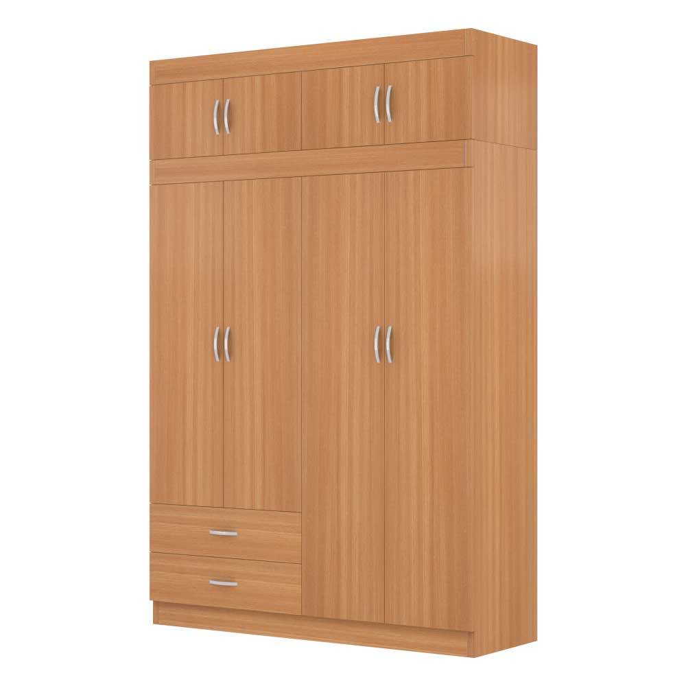 Quinton 4 Door Open Wardrobe with Top Singapore