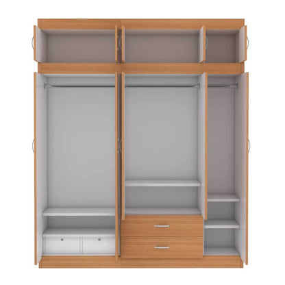 Quinton 5 Door Open Wardrobe with Top Singapore