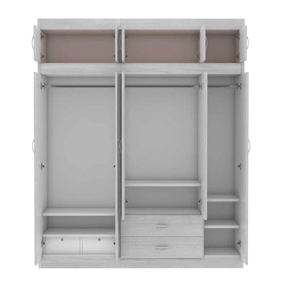 Quinton 5 Door Open Wardrobe with Top Singapore