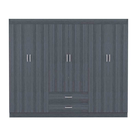 Quinton 6 Door Open Wardrobe Singapore