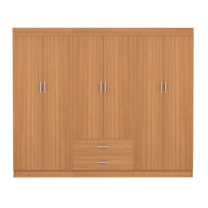 Quinton 6 Door Open Wardrobe Singapore