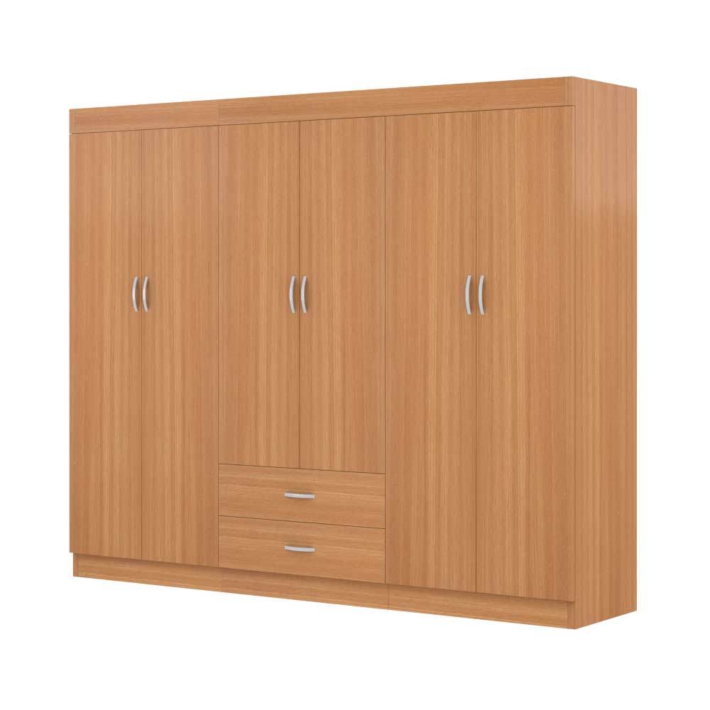 Quinton 6 Door Open Wardrobe Singapore