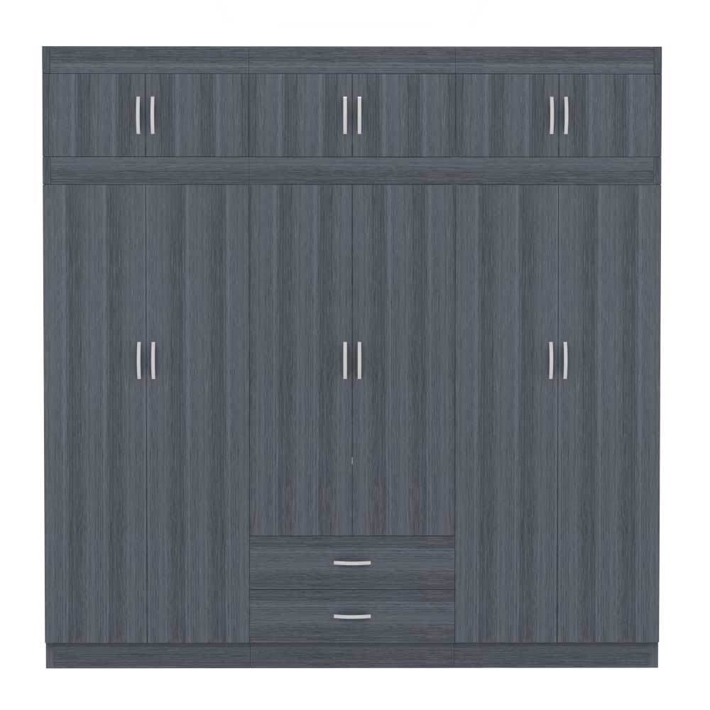 Quinton 6 Door Open Wardrobe with Top Singapore