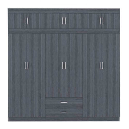 Quinton 6 Door Open Wardrobe with Top Singapore