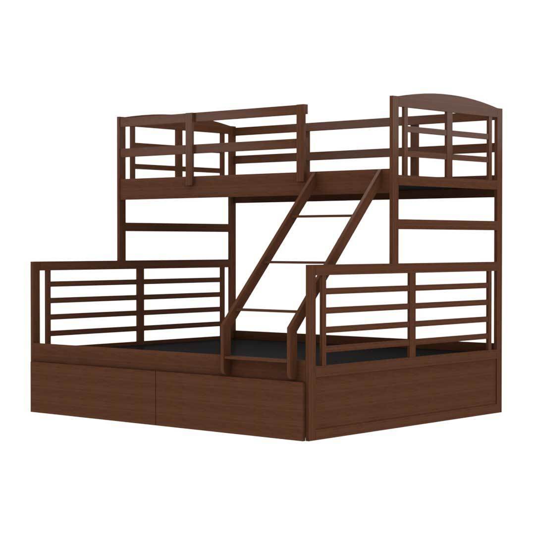 Ruth Wooden Double Decker Bed Frame Singapore