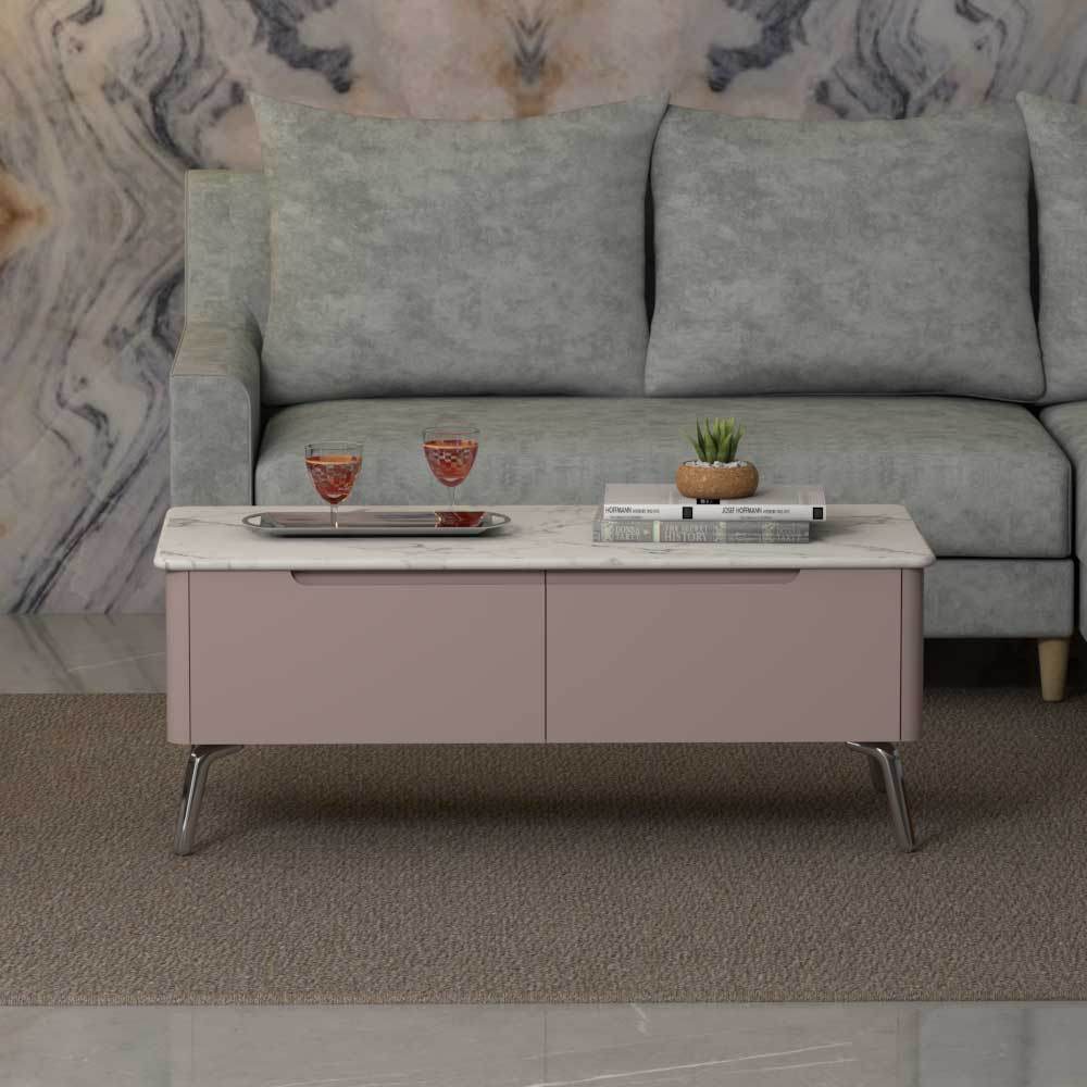 Samira Polished Sintered Stone Coffee Table Singapore