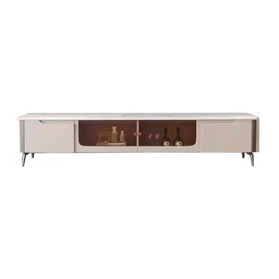 Samira Polished Sintered Stone TV Console Singapore