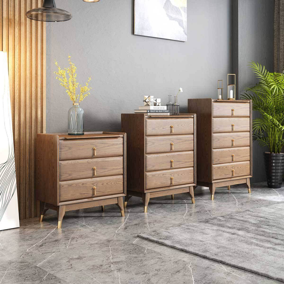 Santino Chest of Drawer (3 Tier, 4 Tier, 5 Tier) Singapore