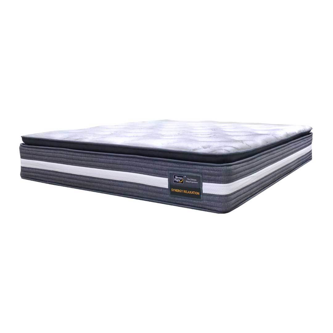 Sleepy Night Synergy Relaxation Mattress + Bedframe Singapore