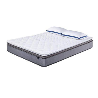 Somnuz™ Comfort Night 12 Inch Water Repellent Teflon Fabric Latex Individual Pocketed Spring Mattress Singapore