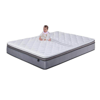 Somnuz™ Comfort Night 12 Inch Water Repellent Teflon Fabric Latex Individual Pocketed Spring Mattress Singapore