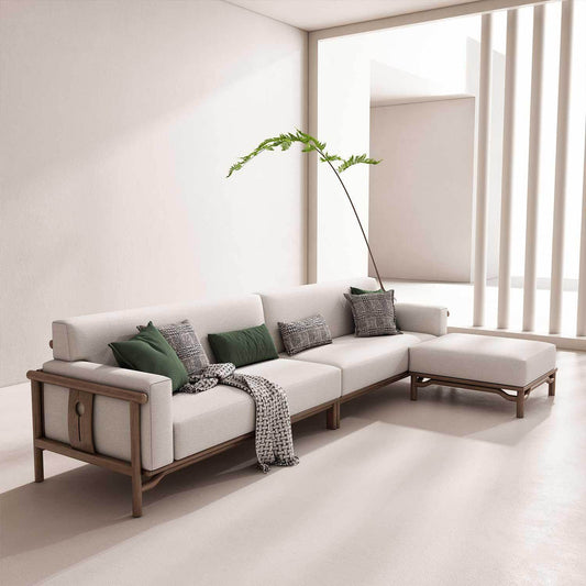 Tazia Ash Wood Sofa Singapore