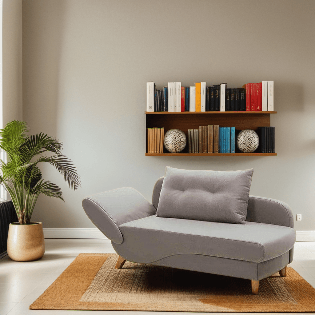 Uno Grey Fabric Storage Sofa Bed Singapore